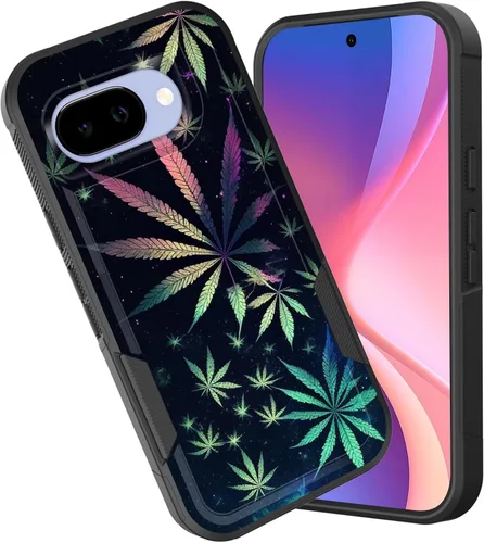 Vista 80 de Funda para Pixel 6A, funda híbrida de doble capa resistente a prueba de golpes de policarbonato duro de silicona suave TPU para Google Pixel 6A