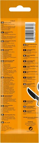 Vista 3 de BIC Cristal Fine Bolígrafo Pack de 4 Negro