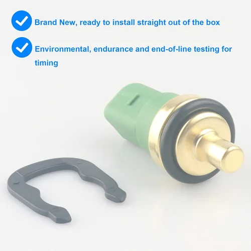 Vista 4 de Sensor de temperatura del refrigerante, sensor de temperatura ECT reemplazo 158-0629, 1580629 compatible con Audi VW - 1999-2010 Beetle, 1999-2006