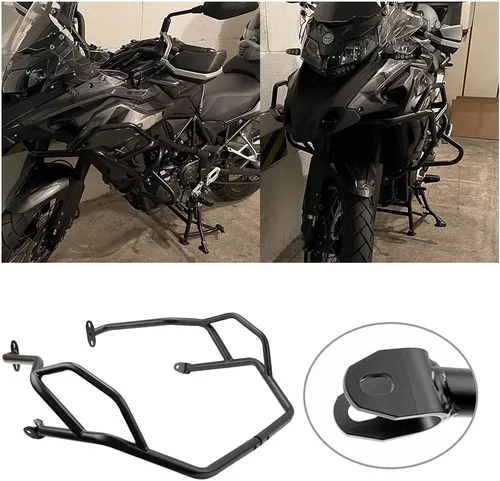 Vista 7 de Barra de choque de motocicleta para carretera, protector de motor, parachoques lateral, marco deslizante, protector de caída, tanque de combustible