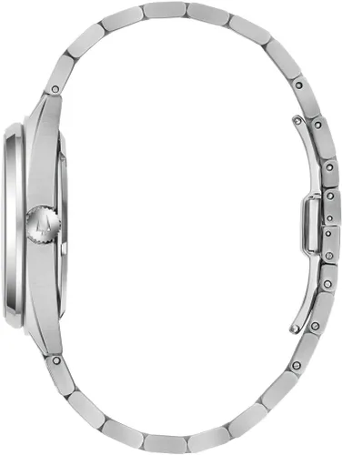 Vista 3 de Bulova Surveyor Automatic 96A292 Reloj Hombre, Plata, plateado, Contemporáneo