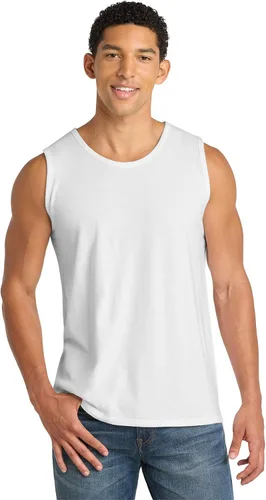 Vista 14 de Port & Co Playa Wash - Camiseta sin mangas teñida con prenda-PC099TT Amatista