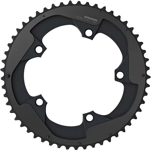 Vista 3 de Plato de carretera rojo SRAM