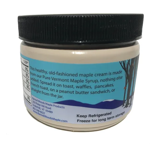 Vista 4 de Pure Vermont Maple Cream - Barred Woods Maple Products - Mantequilla de arce
