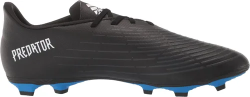 Vista 6 de adidas Unisex Edge.4 Flexible Ground Soccer Shoe, Core Negro-blanco-rojo vivo