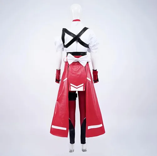 Vista 3 de Yestic Overwatch Kiriko Cos - Disfraz de cosplay para mujer, disfraz de animación