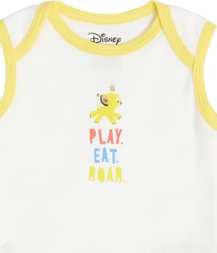 Vista 3 de Tienda Essentials Disney Star Wars - Body unisex sin mangas para bebés, paquete de 6