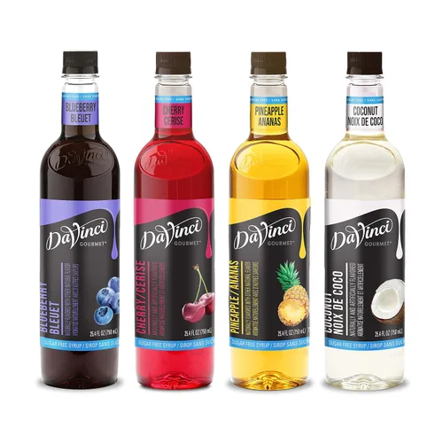 Vista 57 de DaVinci Gourmet - Jarabe de nueces de macadamia sin azúcar, 25.4 onzas líquidas (paquete de 4)
