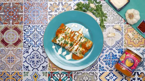 Vista 6 de Siete Family Foods Salsa Enchilada roja, 15 onzas