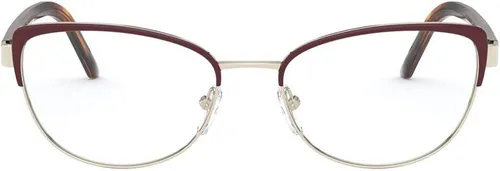 Vista 2 de Prada Marco de lentes de sol Bordeaux, lentes transparentes, 2.087in, burdeosoro pálido., 5317140