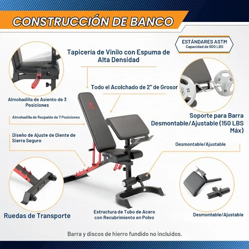 Vista 8 de Marcy Smith Machine Cage System Home Gym - Estante multifunción para gimnasio en casa, estación de entrenamiento personalizable