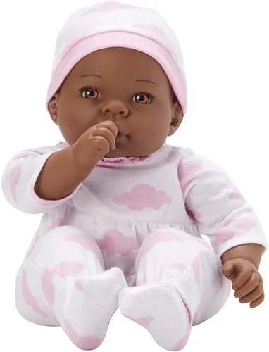 Vista 4 de Madame Alexander Muñeca Lee Middleton de recién nacido de 16 pulgadas, nube rosa, tono de piel oscuro
