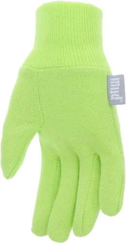 Vista 5 de Guantes básicos de punto de jersey de algodón para niños, protección contra el lodo, comodidad extrema, puño elástico de punto, protección