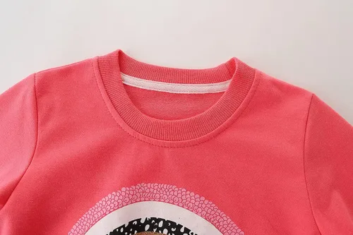 Vista 3 de Sudadera de cuello redondo para niños pequeños, camisa de manga larga, ropa de invierno, suéteres y tops