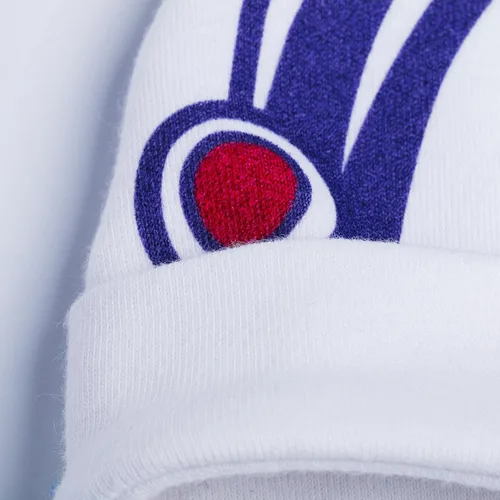 Vista 4 de 2pcs Bebé Niño Niña Mono Una Pieza Mameluco Astronauta Traje Con Sombrero Blanco 66 3-6M