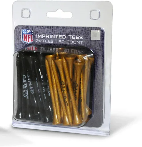 Vista 25 de Team Golf NFL Paquete de 50 Tees de Golf para Adultos-Unisex
