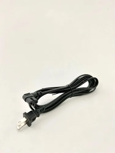 Vista 2 de OMNIHIL - Cable de alimentación C7 extra largo de 10 pies en forma de L de repuesto para máquina de coser Pfaff Creative 1475 CD