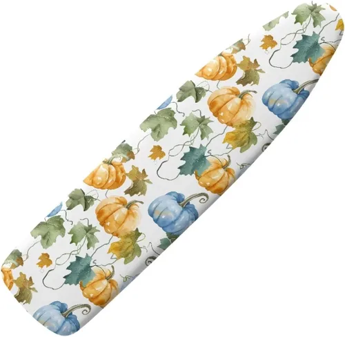 Vista 23 de Funda para tabla de planchar con estampado de rosas vintage con gancho y bucle, sujetadores ajustables, fundas protectoras para tabla de planchar