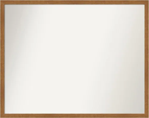 Vista 14 de Amanti Art Bathroom Mirror for Over Sink, Vanity Mirror, Wood Frame, Hangs Horizonally and Vertically, Bathroom Wall Decor, Non-Beveled Edge