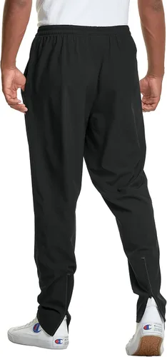 Vista 2 de Champion Pantalones para hombre, Mvp, pantalones tejidos ligeros, absorben la humedad, pantalones atléticos, 30.5