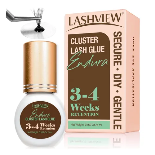 Vista 20 de LASHVIEW Pegamento para levantar pestañas, 2 unidades, adhesivo permanente para pestañas, sin irritación e inodoro, 0.2 fl oz*2