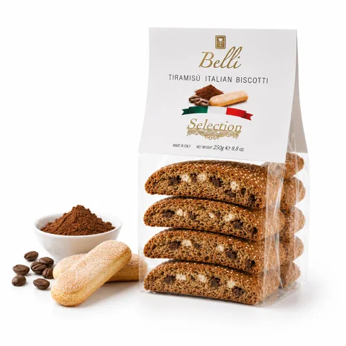 Vista 9 de Biscotti italiano de limoncello Hecho en Toscana, Italia Galletas tradicionales semi suaves Belli