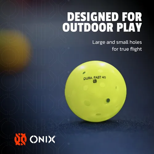 Vista 6 de Onix Pelotas de pickleball para exteriores - Pure 2 y Dura 40