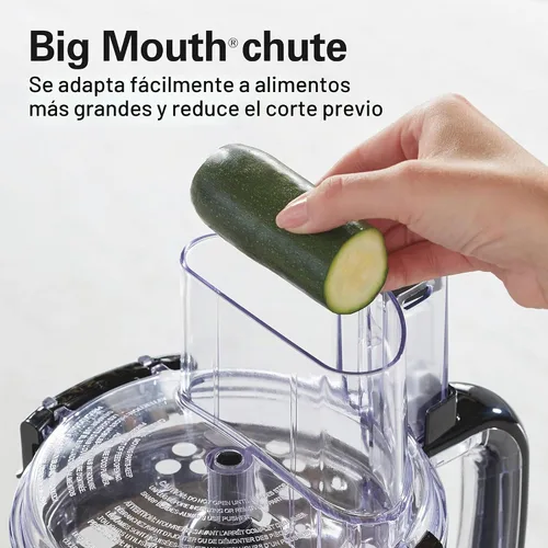 Vista 4 de Hamilton Beach Procesador de alimentos apilado y rápido de 12 tazas