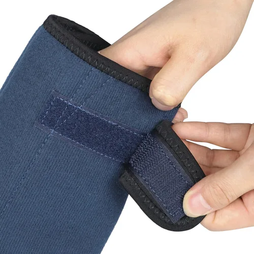 Vista 6 de Soporte estabilizador de codo para adultos, soporte ajustable para codo, férula cómoda, soporte para dormir para codo nocturno, soporte