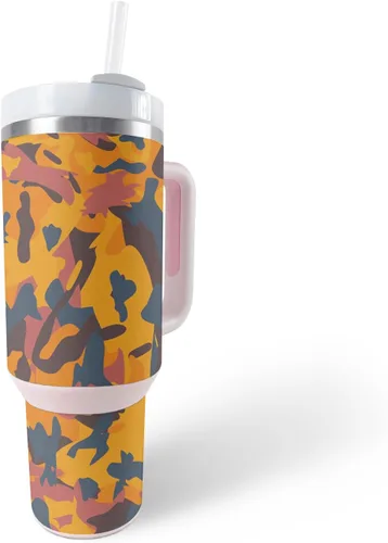 Vista 8 de MightySkins Skin - Vaso de vinilo compatible con Stanley The Quencher H2.0 FlowState de 40 onzas, diversión de los años 90, protectora, duradera