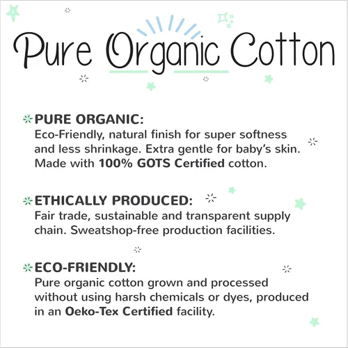 Vista 3 de Lamaze Organic Baby Pantalones deportivos de meter para bebé niño