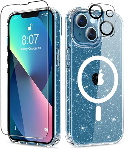 Vista 45 de MIODIK Compatible con Funda para iPhone Air, [Compatible con Magsafe] con Protector de Pantalla y Protección de Cámara Mejorada, Funda Protectora