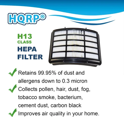 Vista 5 de HQRP Kit de filtros compatible con Shark Navigator Lift-Away NV350 NV351 NV352 NV355 NV356 NV357 NV358 UV540 UV440 CU500 CU520 Series Aspiradora