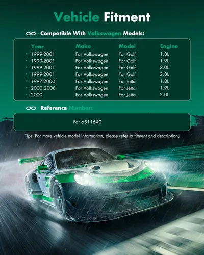 Vista 2 de SCITOO Compresor de CA con embrague para Volkswagen Jetta 1.8L 1997 1998 1999 2000, para VW Jetta 1.9L 2000 2008, compresor de aire acondicionado