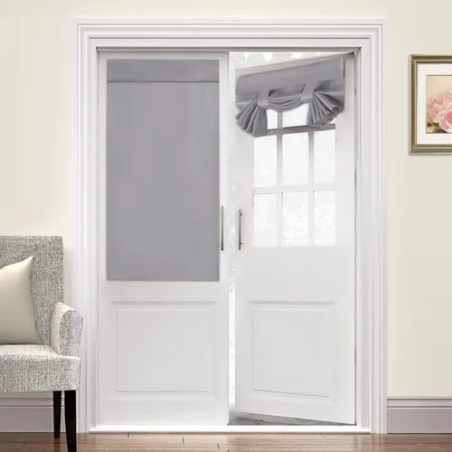 Vista 44 de Turquoize Cortinas Opacas con Aislamiento Térmico Paneles de Tratamiento de Ventanas con Bolsillo para Barra Paneles de Ventana para Ventanas