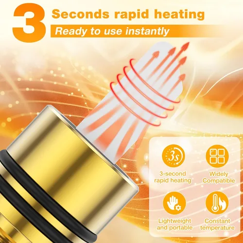 Vista 4 de Herramienta de corte de cuchillo caliente eléctrico, cuchillo de corte en caliente portátil multifuncional con hoja de cerámica, kit de combustión