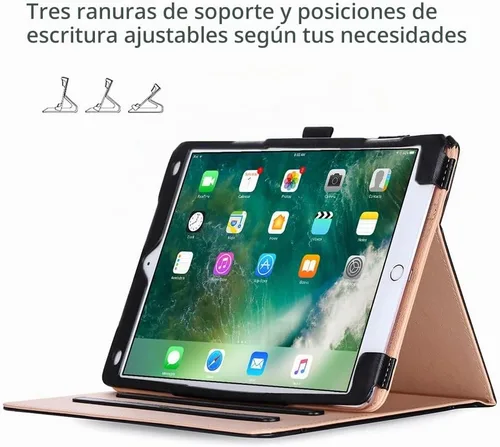 Vista 3 de ProCase Carcasa para Apple iPad Pro de 10.5 - Carcasa para Apple iPad Pro de 10.5 pulgadas 2017, con múltiples ángulos de visualización, con Negro