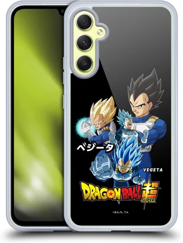 Vista 286 de Head Case Designs Funda de gel con licencia oficial de Dragon Ball Super Group Future Trunks Arc Characters [protección de grado militar] compatible