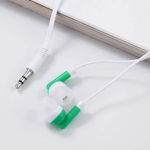 Vista 3 de CN-Outlet Auriculares al por mayor para niños a granel 100 unidades multicolor empaquetados individualmente auriculares desechables perfectos