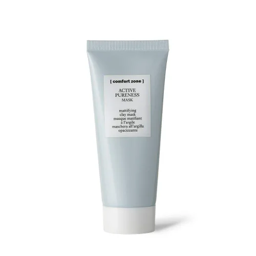 Vista 4 de [ Comfort Zone ] Máscara de pureza activa, máscara facial de arcilla matificante, absorbe y minimiza la apariencia de los poros, 2.02 onzas líquidas