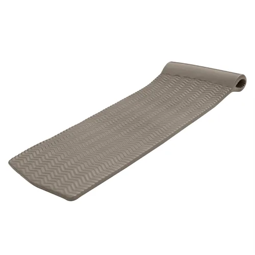 Vista 12 de TRC Recreation Serenity 1.5” Thick Vinyl Coated Foam Swimming Pool Float Mat Adult Lounger with Built-in Roll Pillow