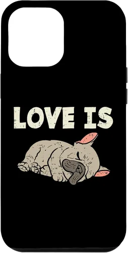 Vista 26 de Love is French Bulldog - Funda de regalo para iPhone 17