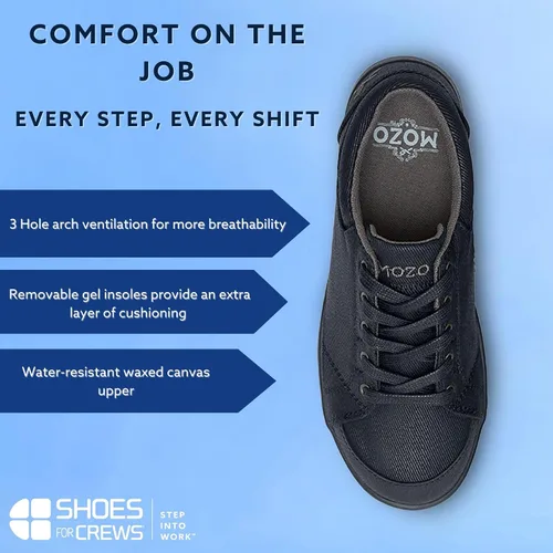 Vista 5 de MOZO Maven - Zapato de servicio de alimentos para mujer
