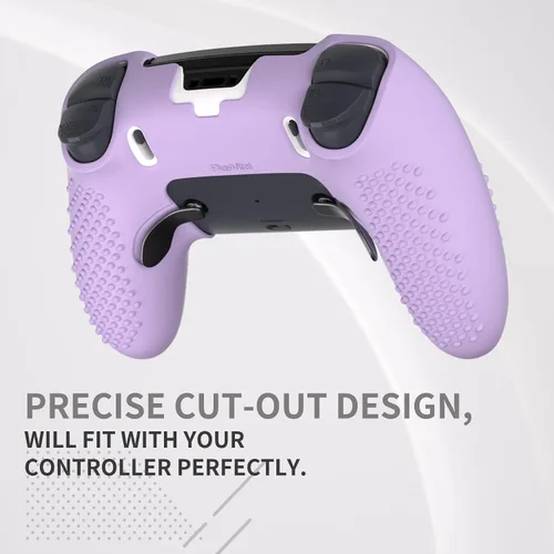 Vista 40 de PlayVital 3D Studded Edition Anti-Slip Silicone Cover Case for ps5 Edge Controller, Soft Rubber Protector Skin for ps5 Edge Wireless Controller with