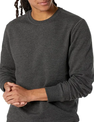 Vista 3 de Tienda Essentials Men's Fleece Crewneck Sweatshirt (Available in Big & Tall)