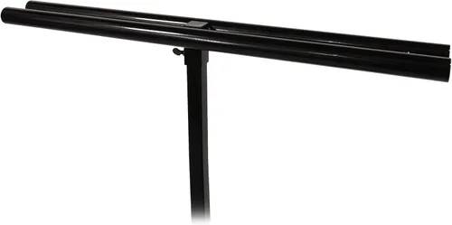 Vista 7 de SSWBasics Soporte ajustable de metal negro para pancartas - Negro - Se adapta a pancartas de 2 x 6