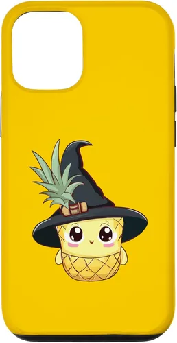 Vista 17 de Funda para iPhone 16 con diseño de piña para Halloween 2024