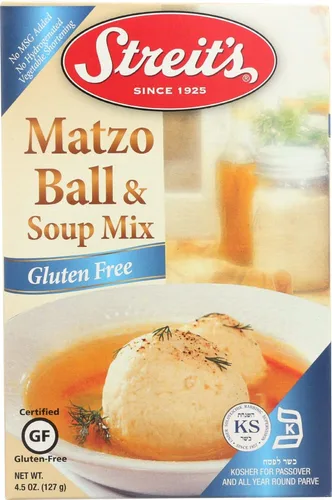 Vista 9 de Streit's Mezcla de bolas de matzoh sin gluten y mezcla de sopa, 4.5 onzas