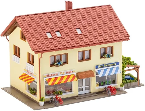 Vista 2 de Faller 232336 Kit de construcción a escala N de carnicería/panadería