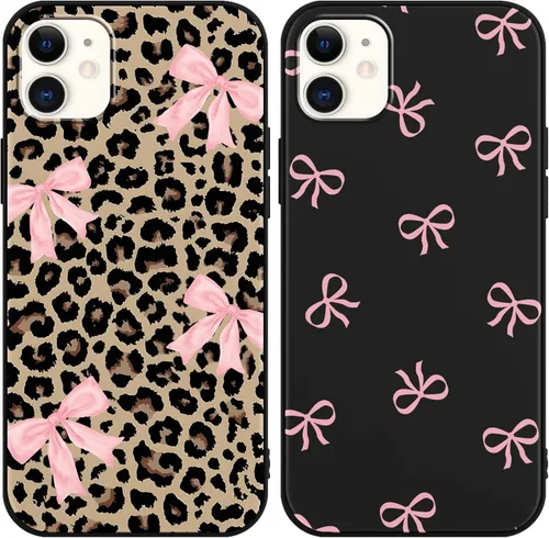 Vista 34 de Paquete de 2 fundas para iPhone 11 de 6.1 pulgadas con frase de fe Estético.